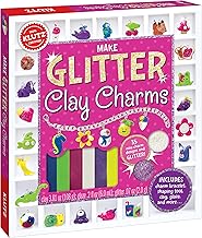 MAKE GLITTER CLAY CHARMS