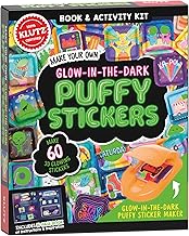MAKE YOUR OWN GLOW-IN-THE-DARK PUFFY STICKERS