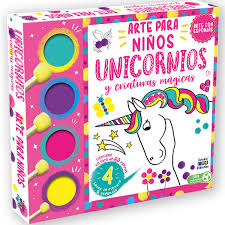 UNICORNIOS -ARTE CON ESPONJAS-