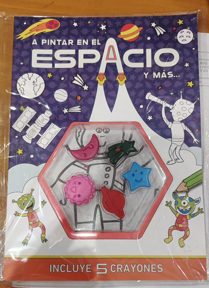 EN EL ESPACIO A PINTAR C/CRAYONES