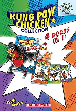 KUNG POW CHICKEN COLLECTION 4 BOOKS IN 1