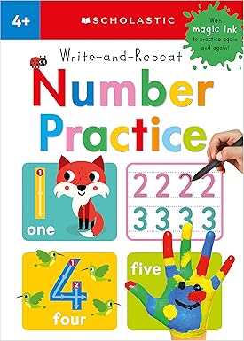 WRITE AND REPEAT NUMBER PRACTICE