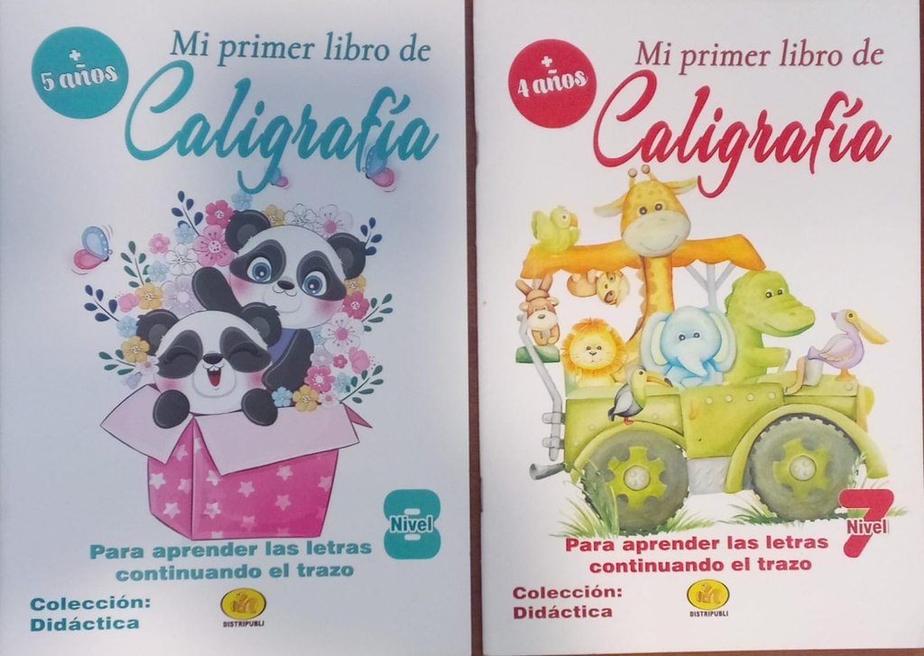 MI PRIMER LIBRO DE CALIGRAFIA