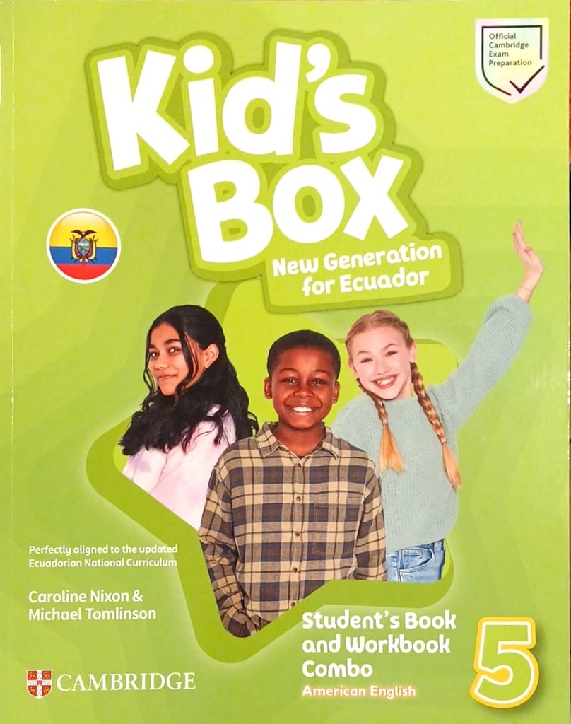 KID’S BOX NEW GENERATION ECUADOR ED - FULL COMBO SB & WB W/DP - L5