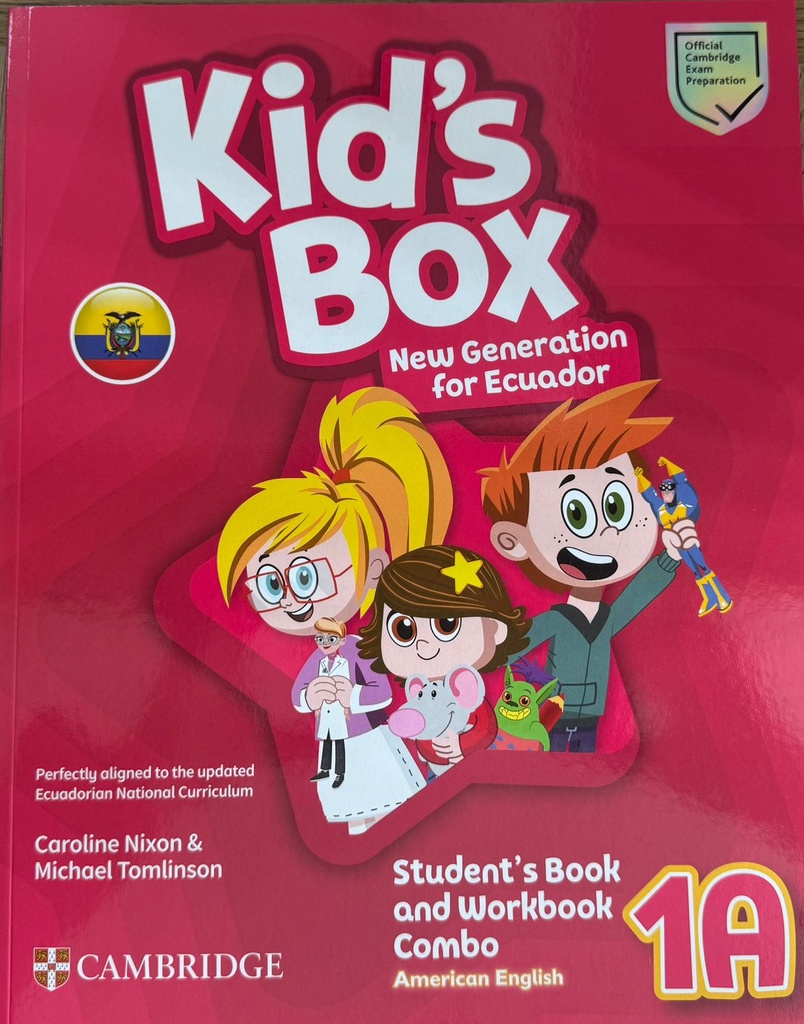 KID’S BOX NEW GENERATION ECUADOR ED - SPLIT COMBO SB & WB W/DP - L1A