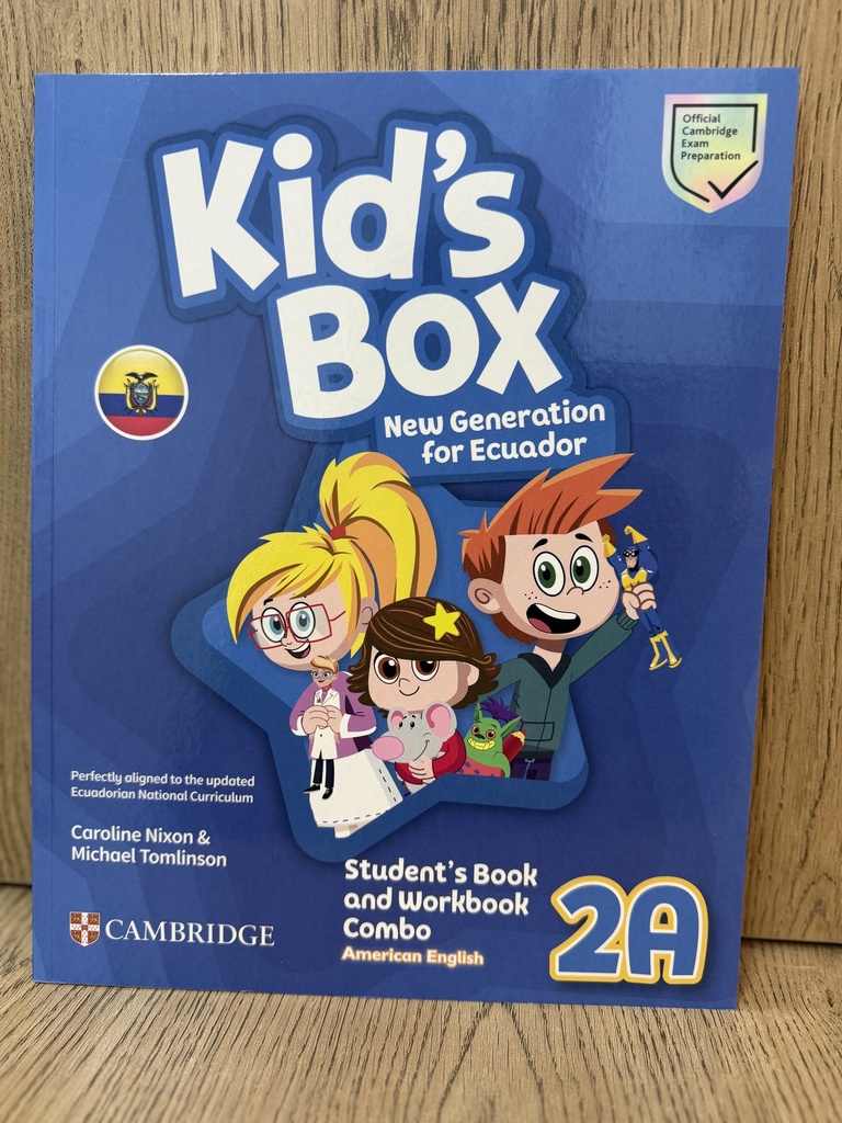 KID’S BOX NEW GENERATION ECUADOR ED - SPLIT COMBO SB & WB W/DP - L2A