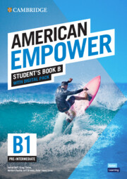 AMERICAN EMPOWER PRE-INTERMEDIATE B1 STUDENTS BOOK B WITH DIGITAL PACK
