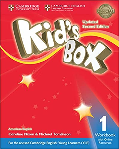 AMERICAN ENGLISH KIDS BOX LV 1 WORKBOOK 2ED WITH ONLINE RESOURCES EXAM UPDATE 