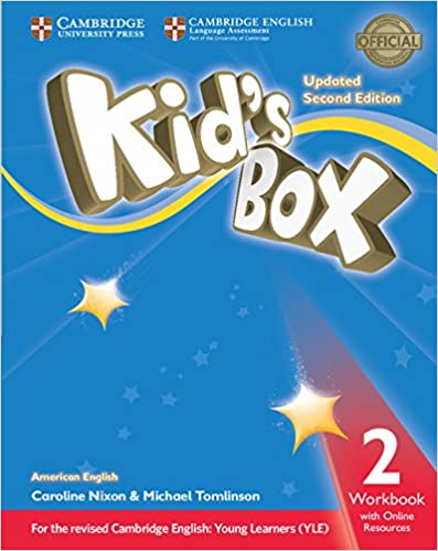 AMERICAN ENGLISH KIDS BOX LV 2 WORKBOOK 2ED WITH ONLINE RESOURCES EXAM UPDATE 