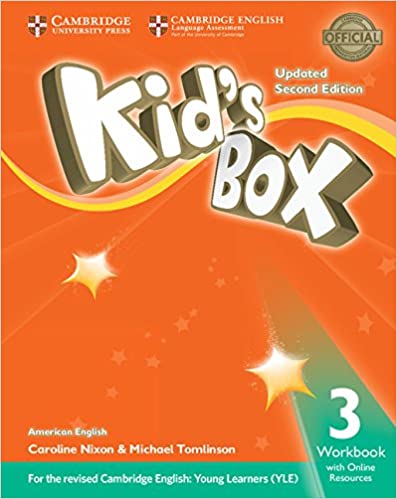 AMERICAN ENGLISH KIDS BOX LV 3 WORKBOOK 2ED WITH ONLINE RESOURCES EXAM UPDATE 