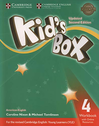AMERICAN ENGLISH KIDS BOX LV 4 WORKBOOK 2ED WITH ONLINE RESOURCES EXAM UPDATE 