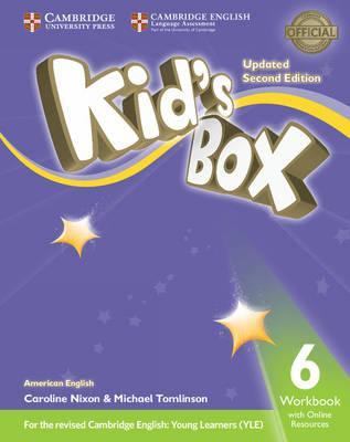 AMERICAN ENGLISH KIDS BOX LV 6 WORKBOOK 2ED WITH ONLINE RESOURCES EXAM UPDATE 