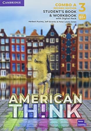 AMERICAN ENGLISH THINK COMBO A LEVEL 3 2ED STUDENTS BOOK AND WORKBOOK WITH DIGITAL PACK 
