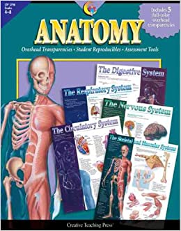 [9781574719765] ANATOMY GRADE 4-8 + 5 TRANSPARENCIES FULL COLOR