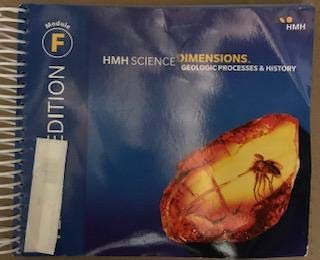 [9780544878051] Module F Grades 6-8 2018: Geologic Processes and History (Science Dimensions)