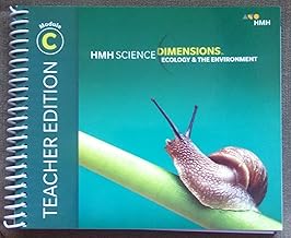 [9780544878020] 2018 SCIENCE DIMENSIONS TEACHER EDITION MODULE C GRADES 6-8 ECOLOGY AND THE ENVIRONMENT