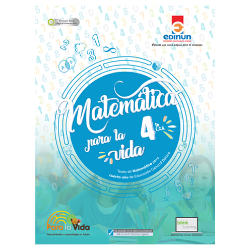 [9789978486481] Matematica 4to Egb