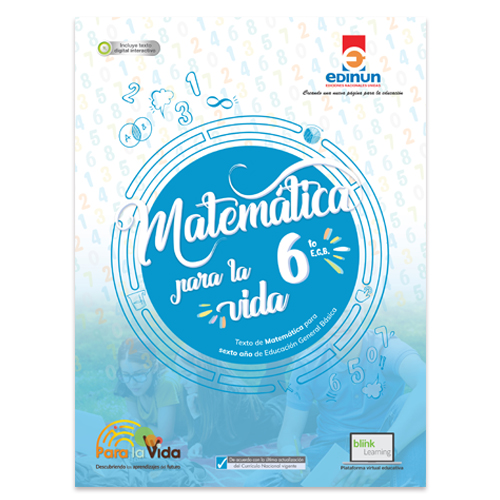 [9789978486535] Matematica 6to Egb