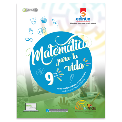 [9789978486412] Matematica 9no EGB