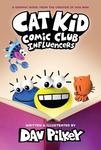 [9781338896398] CAT KID COMIC CLUB 5: INFLUENCERS