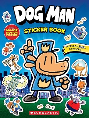 [9781546147589] DOG MAN STICKER BOOK