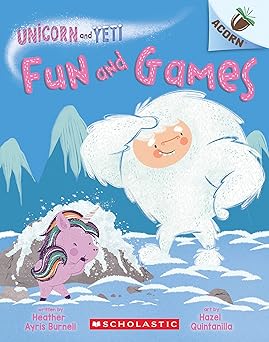 [9781338897036] UNICORN AND YETI 8: FUN AND GAMES