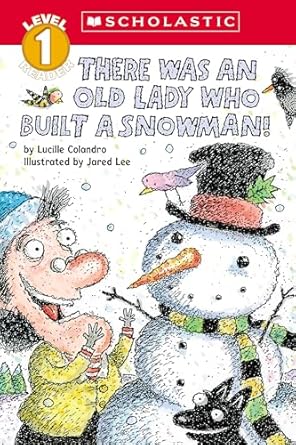 [9781338882971] THERE WAS AN OLD LADY WHO BUILT A SNOWMAN!