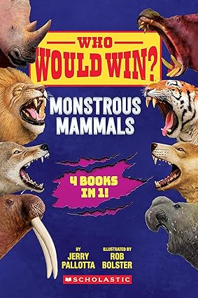 [9781546109938] WHO WOULD WIN? MONSTROUS MAMMALS 4 BOOKS IN 1