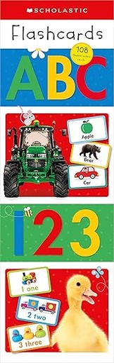 [9781338894448] ABC & 123 FLASHCARD DOUBLE PACK