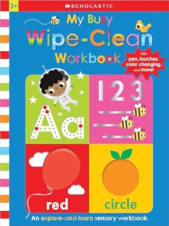 [9781546123545] MY BUSY WIPE-CLEAN WORKBOOK