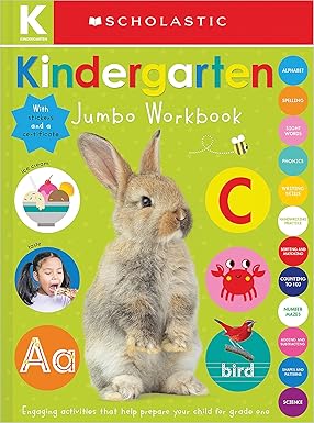 [9781339010045] KINDERGARTEN JUMBO WORKBOOK