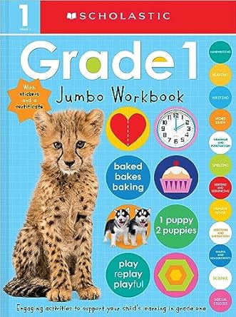[9781339010014] GRADE 1 JUMBO WORKBOOK