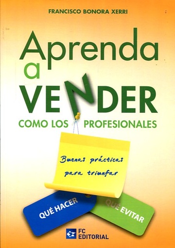 [9788415781554] APRENDA A VENDER COMO LOS PROFESIONALES