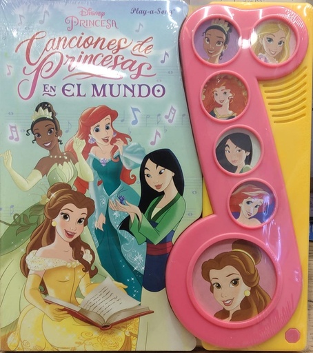 [9781503769373] DISNEY PRINCESAS CANCIONES DE
PRINCESAS EN EL MUNDO