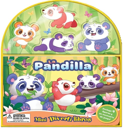 [9782764379219] PLAYFUL PANDAS MINI BUSY BOOKS