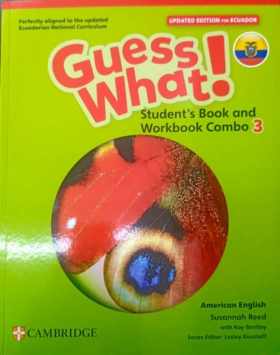 [9781009819336] GUESS WHAT UPDATED ECUADOR SB & WB LEVEL 3 ED - FULL COMBO SB & WB W/DP