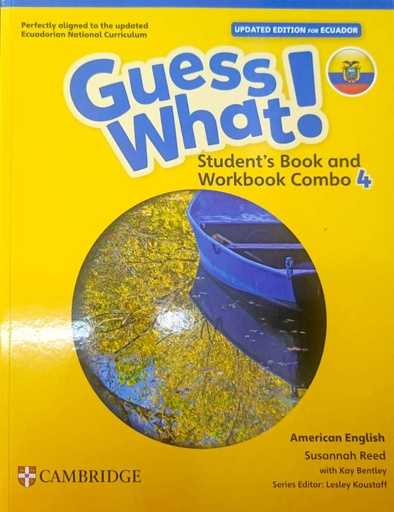 [9781009819343] GUESS WHAT UPDATED ECUADOR ED - FULL COMBO SB & WB W/DP - L4