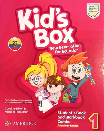 [9781009819060] KID’S BOX NEW GENERATION ECUADOR ED - FULL COMBO SB & WB W/DP - L1