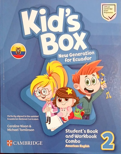 [9781009819084] KID’S BOX NEW GENERATION ECUADOR ED - FULL COMBO SB & WB W/DP - L2
