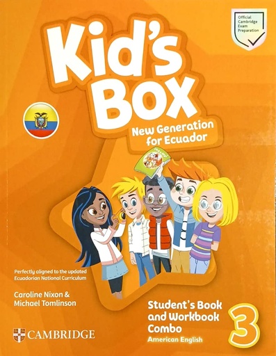 [9781009819121] KID’S BOX NEW GENERATION ECUADOR ED - FULL COMBO SB & WB W/DP - L3