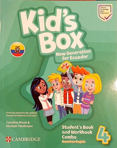 [9781009818858] KID’S BOX NEW GENERATION ECUADOR ED - FULL COMBO SB & WB W/DP - L4