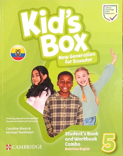[9781009818889] KID’S BOX NEW GENERATION ECUADOR ED - FULL COMBO SB & WB W/DP - L5