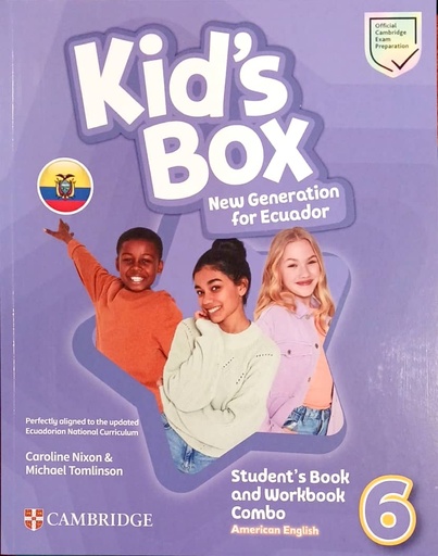 [9781009818896] KID’S BOX NEW GENERATION ECUADOR ED - FULL COMBO SB & WB W/DP - L6