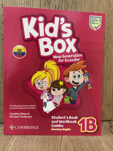 [9781009819091] KID’S BOX NEW GENERATION ECUADOR ED - SPLIT COMBO SB & WB W/DP - L1B