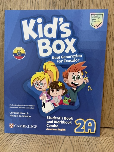 [9781009819107] KID’S BOX NEW GENERATION ECUADOR ED - SPLIT COMBO SB & WB W/DP - L2A