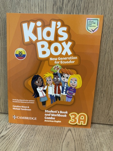 [9781009818834] KID’S BOX NEW GENERATION ECUADOR ED - SPLIT COMBO SB & WB W/DP - L3A