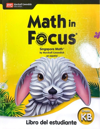 [9780358309628] MATH IN FOCUS GRADO K LIBRO DEL ESTUDIANTE VOL. B