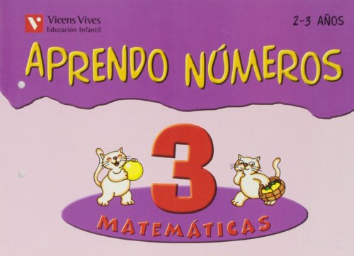 [9788431681920] APRENDO NUMEROS 3 MATEMATICAS 2-3 AÑOS
