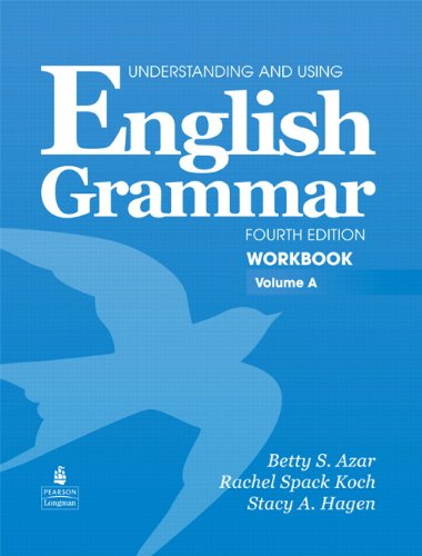 [9780132415446] AZAR UNDERSTANING AND USING ENGLISH GRAMMAR WB A