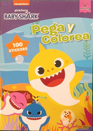 [9788427872219] BABYSHARK PEGA Y COLOREA